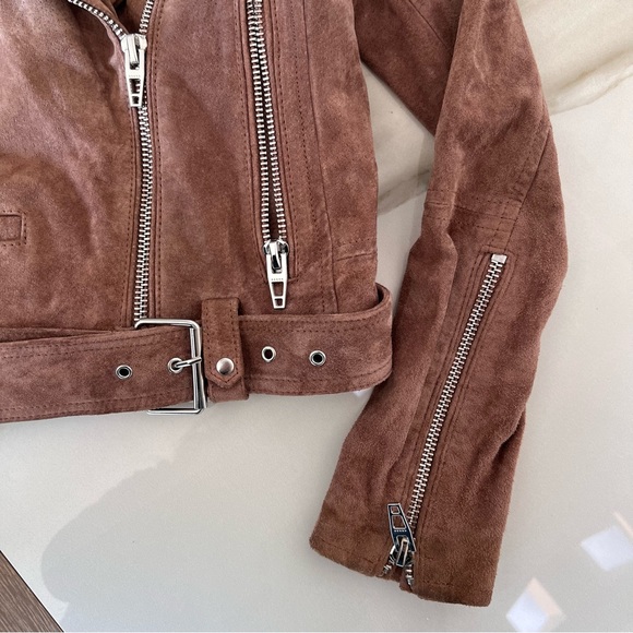 BLANKNYC Suede Moto Jacket 🤎 - Picture 4 of 9